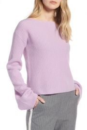 Halogen   Bell Sleeve Cashmere Sweater  Regular  amp  Petite    Nordstrom at Nordstrom